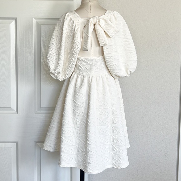 Free People Violet White Mini Dress - Picture 6 of 11